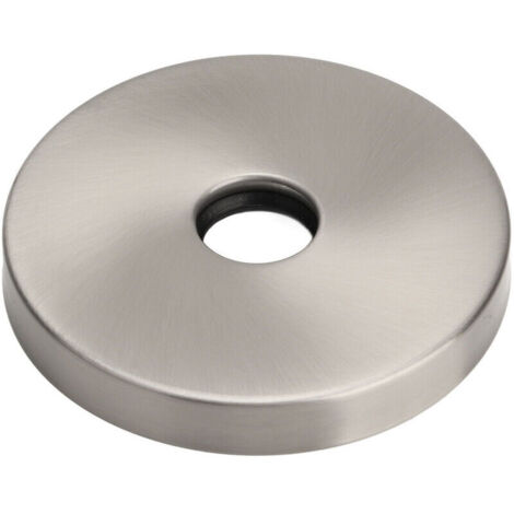 Jeffergarden Grande bride de bras de douche 304 plaque d'écusson de bras de douche en acier inoxydable pour remplacement de tuyau G1/2in brossé à la maison