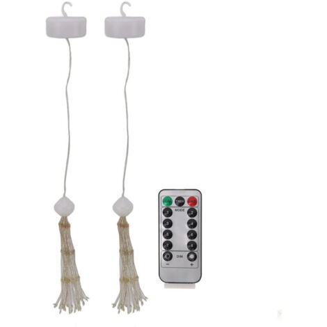 Jeffergarden Guirlande lumineuse LED en fil de cuivre, 2 pièces, feu d'artifice, sphère étoilée télécommandée, pour fête, Patio, décoration de jardin