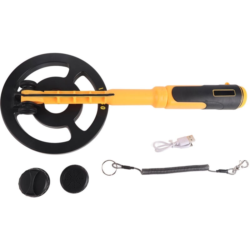 Image of Handmetalldetektor Unterwasser-Schatzsucher mit 5,9-Zoll-Suchspule IP68 wasserdicht - Jeffergarden