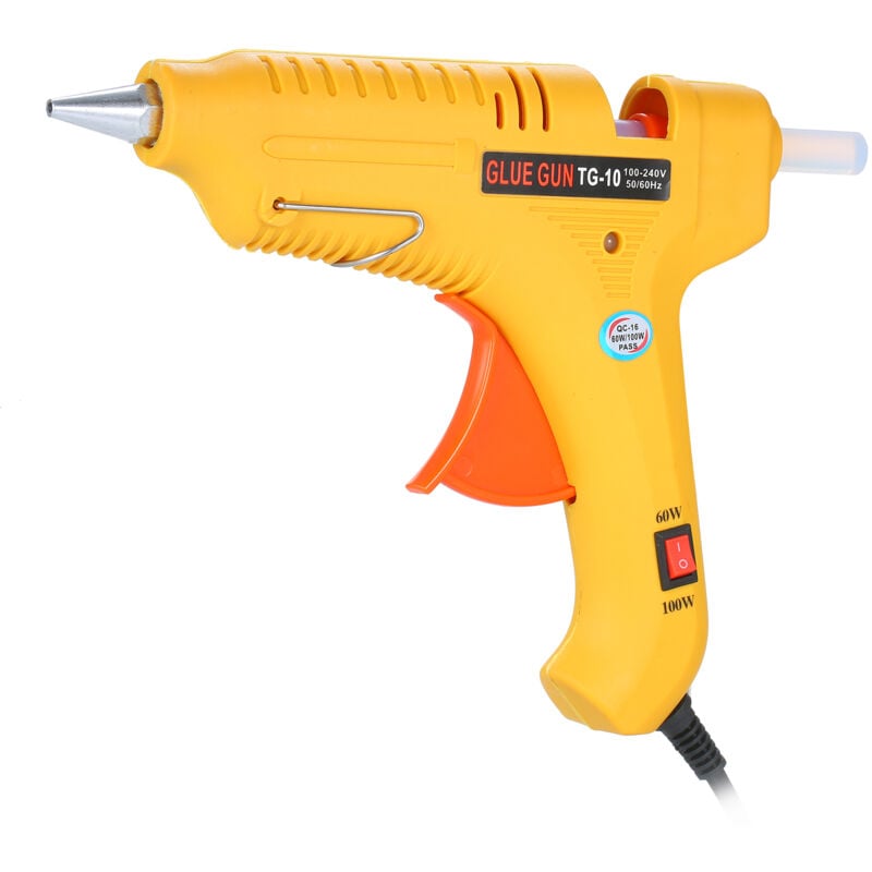 Jeffergarden - Hot melt glue gun 60W/100W adjustable power multi-function industrial household diy yellow GT-10