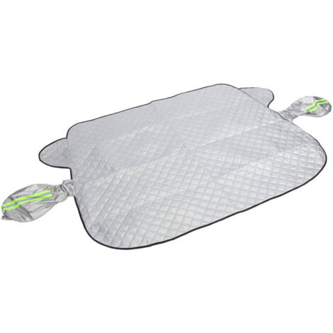 Jeffergarden Housse de pare-brise de voiture, protection hivernale contre le gel, la neige et la glace, protection universelle pour pare-brise
