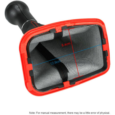 Jeffergarden Housse de protection pour pommeau de levier de vitesse 5 vitesses en cuir PU pour Volkswagen Golf Bora Jetta GTi MK4 1999-2004