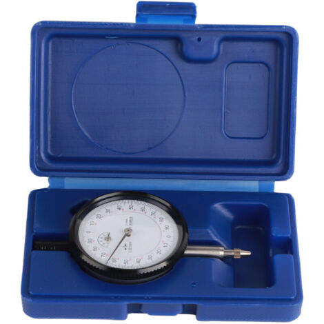 Jeffergarden Indicateur à cadran antichoc à 8 bijoux, outil de mesure de jauge 0,001 mm 0 à 1 mm