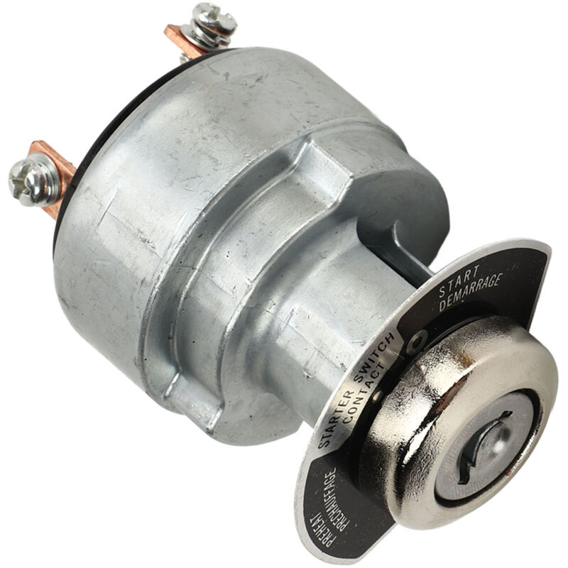 Jeffergarden - Interrupteur d'allumage 183827 Clé de démarrage pour moteur Kubota D722 D902 D1005 D1105 D1305 V1205 V1305 V1505