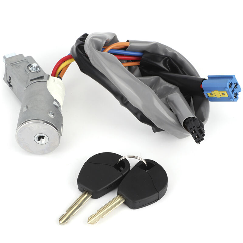 Jeffergarden - Interrupteur de démarrage de verrouillage d'allumage avec 2 clés 4162.CF Convient pour Citroen Berlingo