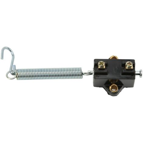 Jeffergarden Interrupteur de Feu Stop 12V Interrupteur de Feu Stop de Frein de Voiture Normalement Ouvert Tirer pour Faire un Composant de Maintenance Universel