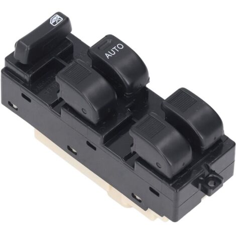 Jeffergarden Interrupteur de vitre électrique 84820-B4040, bouton de levage noir de remplacement pour Sparky Cami Duet