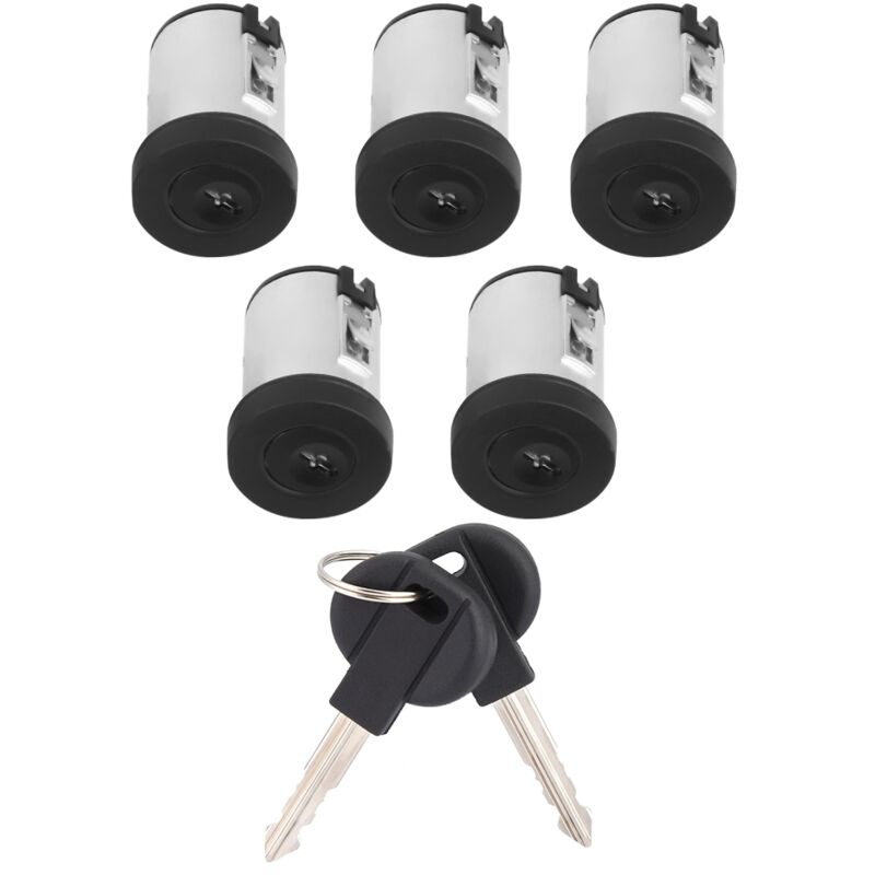 Jeffergarden - Jeu de serrures de porte à barillet avec 2 clés pour peugeot expert 806 citroen synergie dispatch