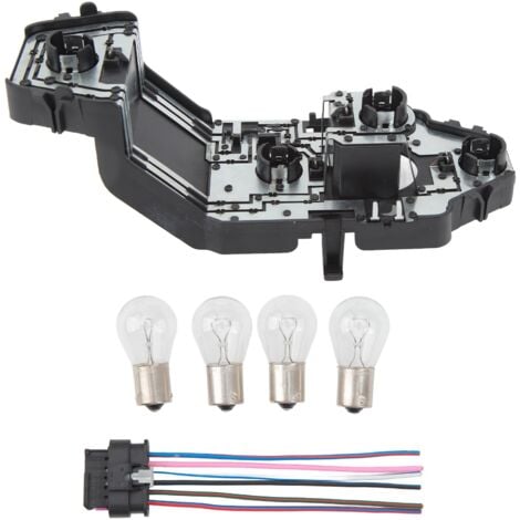 Jeffergarden Juego de enchufes para luces traseras, ajuste preciso 63217361305 para Cooper F55 F56 F57, luz trasera izquierda y derecha