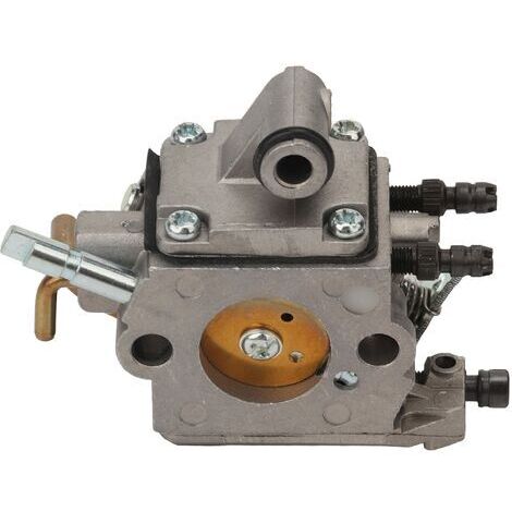 Jeffergarden Kit de carburateur Carb Kit de Remplacement de carburateur Kit de Filtre de Bougie d'allumage de carburateur 1137 120 0606 Remplacement pour tronçonneuse STIHL MS193T MS193