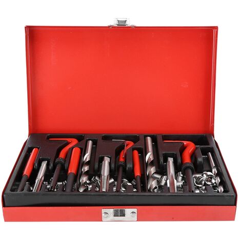 Jeffergarden Kit de fixation de filetage, fil de Joint à vis M6 M8 M10, outil de changement, insertion d'équipement industriel, 88 pièces
