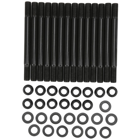 Jeffergarden Kit de Goujons de Culasse 202‑4301 pour Rb25 Rb25De Rb25Det 2.5L Rb20 Rb20Det 2.0L, Boulons de Culasse