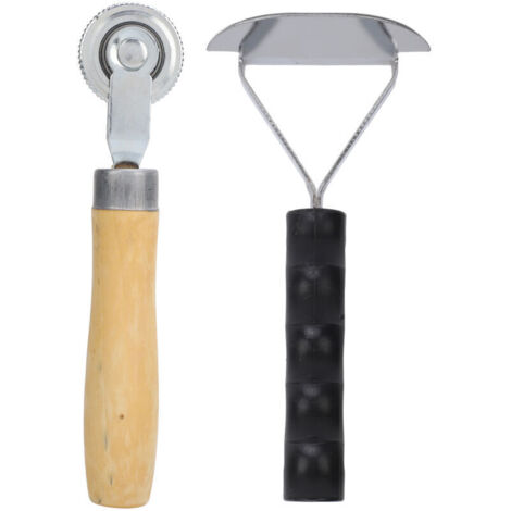 Jeffergarden Kit de grattoirs à rouleaux pour réparation de pneus de 6 mm, accessoires de meulage adaptés aux voitures, motos et vélos