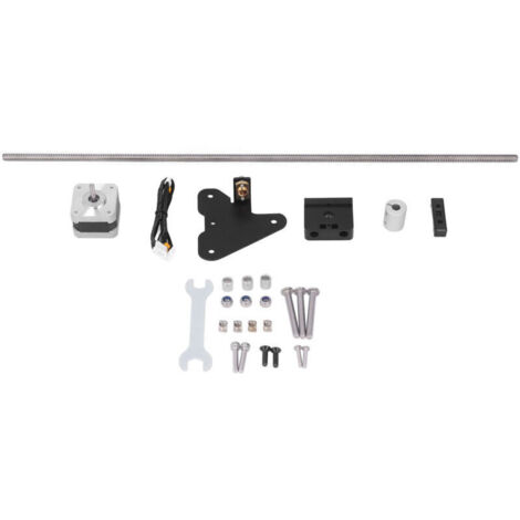Jeffergarden Kit de mise à niveau double axes Z pour pièces d'imprimante 3D CR10 avec vis mère de 515 mm, moteur de 4 mm