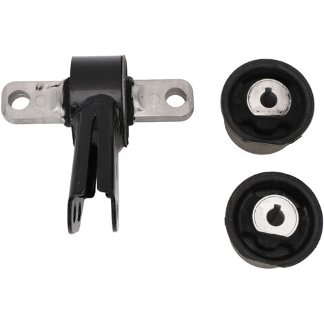 Jeffergarden Kit de Montage de Différentiel Avant en Silicone et Acier Inoxydable pour Commander 2006-2010, 1 Support d'essieu et 2 Bagues pour une Expérience de Conduite Fluide.