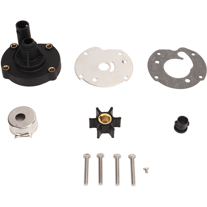 Jeffergarden Kit de pompe à eau Impelle 763758 de remplacement pour moteur hors-bord Evinrude 5,5 HP 6 HP 7,5 HP