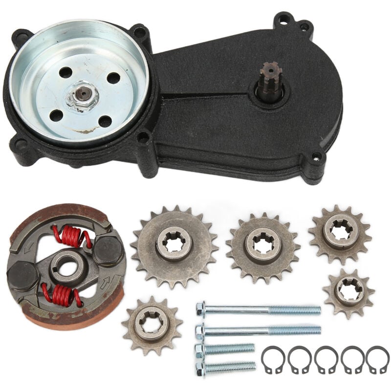 Jeffergarden - Kit de transmission de vitesse de remplacement pour 43 cc 47 cc 49 cc 2 temps Pocket Mini Bike Scooter atv