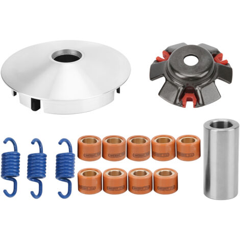 Jeffergarden Kit de Variateur de Course 15 Pièces/ensemble, Pièces de Syème de Vitesse D'embrayage de Variateur Pièces de Moto pour PERFORMANCE DE COURSE GY6 150cc-232cc