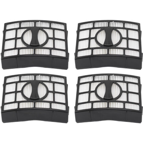 Jeffergarden Kit d'éléments filtrants pour aspirateur Shark ZU560 XHEPA560, filtre à particules haute efficacité 4 pièces