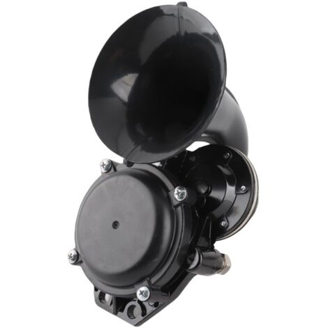 Jeffergarden ‌Klaxon à Air pour Camion‌ (135dB) - 12/24V, Trompette Super Bruyante avec Valve Électrique - pour Véhicules