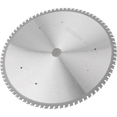 Jeffergarden Lame de scie circulaire pour métaux, disque de coupe en acier rapide 305 x 2,4 1,8 25,4 80T