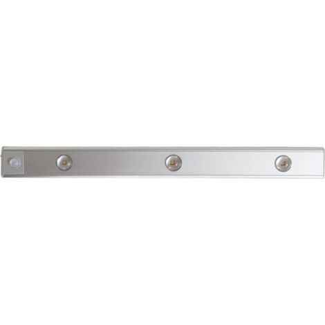 Jeffergarden Lampe de Cave à LED avec Détecteur de Mouvement, Lampe de Cave à LED sans Fil pour Cave à Vin (Argent)