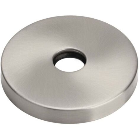 Jeffergarden Large Shower Arm Flange 304 Stainless Steel Shower Arm Escutcheon Plate for G1/2in Brushed Hose Replacement at Home