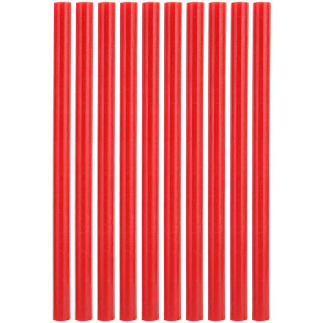 Jeffergarden Lot de 10 bâtons de colle thermofusible 11 x 200 mm pour loisirs créatifs et bricolage.