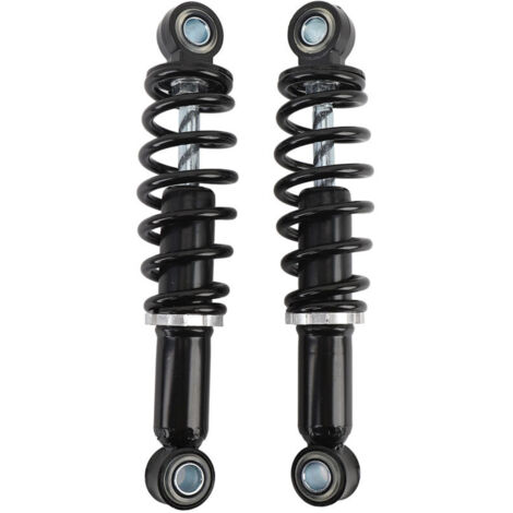 Jeffergarden Lot de 2 amortisseurs arrière de moto de 200 mm, en alliage d'acier, haute performance, pour vélo électrique, scooter, VTT