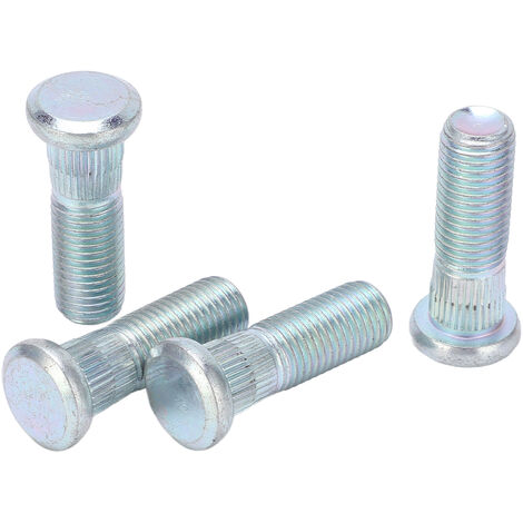 Jeffergarden Lot de 4 goujons de roue dentelés 43 mm en acier 90113SM1005 de remplacement pour ACURA ACCORD ACTY CRAWLER