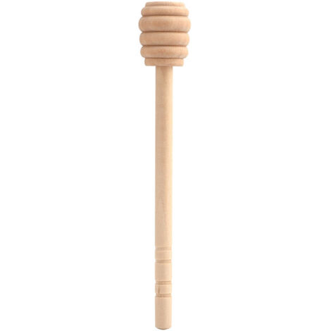 Jeffergarden Lot de 50 cuillères à confiture en bois pour pots à miel et confiture, avec bâtonnets de 15 cm pour doser et mélanger.