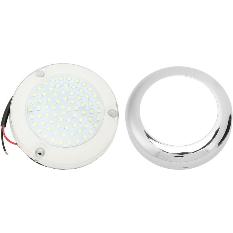 Jeffergarden - Lumière sous-Marine dc 12V, Angle de 135 °, étanche IP68, queue intérieure d'eau de mer, lampe dme de piscine, lumière bleue