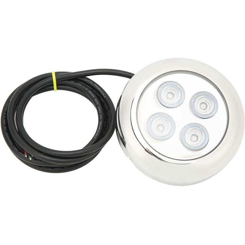 Jeffergarden Lumière sous-Marine Marine 60 ° Angle IP68 étanche eau de mer intérieur dme éclairage lampe de piscine RGB 11.5W