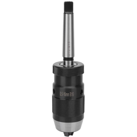Jeffergarden Mandrin de perçage sans clé pour perceuses, serrage rapide, cône Morse 0,5-16 mm, MT2-B16