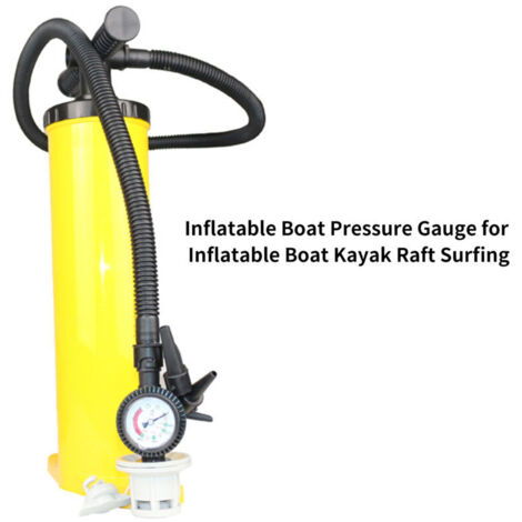 Jeffergarden Manomètre pour bateau gonflable, kayak, air pour radeau, surf