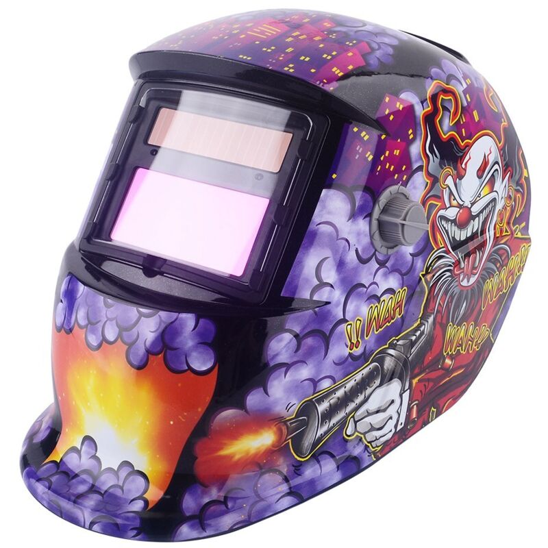 Jeffergarden ‌Masque de Soudure à Assombrissement Automatique‌ - pour Soudage Arc, TIG, MIG, Meulage - Alimentation Solaire