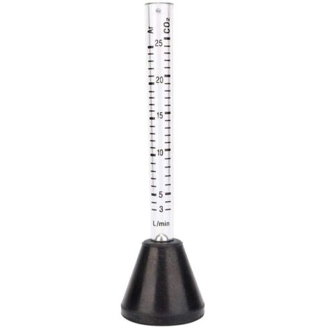 Jeffergarden Medidor de flujo de gas de soldadura Escala de medición dual para argón CO2
