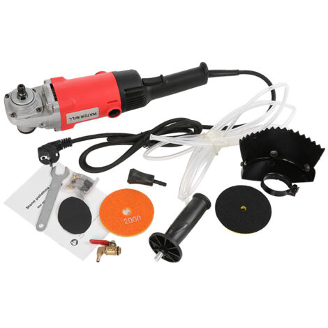 Jeffergarden Meuleuse d'angle électrique 21 V 125 mm M14, moteur sans balais, outil de meulage électrique, machine de découpe au lithium, puissance utilitaire pour le polissage des carreaux de céramiq
