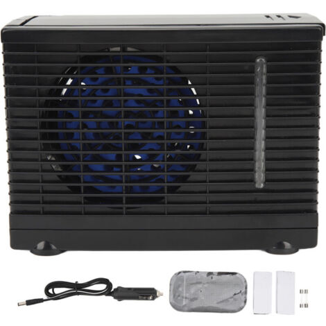 Jeffergarden Mini climatiseur portable 12 V CC réglable à 2 vitesses pour voitures, camions et camping-cars