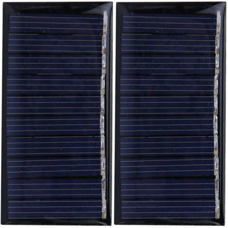 Jeffergarden Mini panneau solaire avec batterie, économe en énergie pour feux de circulation, signalisation d'urgence et usage domestique