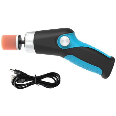 Jeffergarden Mini polisseuse électrique pour voiture, portable, efface-rayures, vitesse réglable, rechargeable
