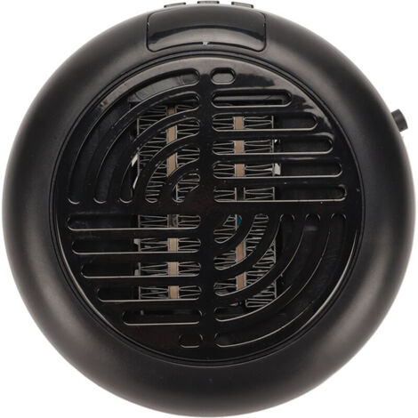Jeffergarden Mini radiateur à air enfichable, petit radiateur électrique à prise murale, souffleur portable