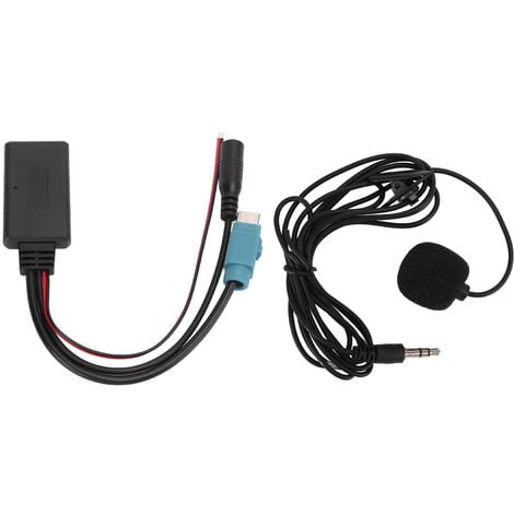 Câble adaptateur d'entrée audio pour Alpine, Mini Jack, AUX, 8 broches, M  BUS, 3.5mm, facilement installé - AliExpress