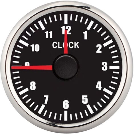 Horloge de voiture Tableau de bord lumineux Horloge Automobiles Autocollant  interne, Bb # d506568
