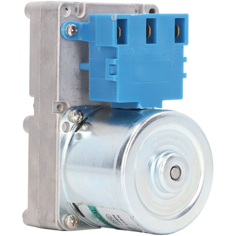 Jeffergarden Moteur d'alimentation à vis sans fin 20W à forte conductivité pour poêle à granulés, cheminée électrique, four, armoire à boissons,
