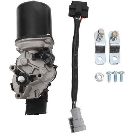 Jeffergarden Moteur d'essuie-glace pare-brise avant 288006475R - Kit alliage métal - Compatible Sandero, Stepway, Logan MCV 2012-2023