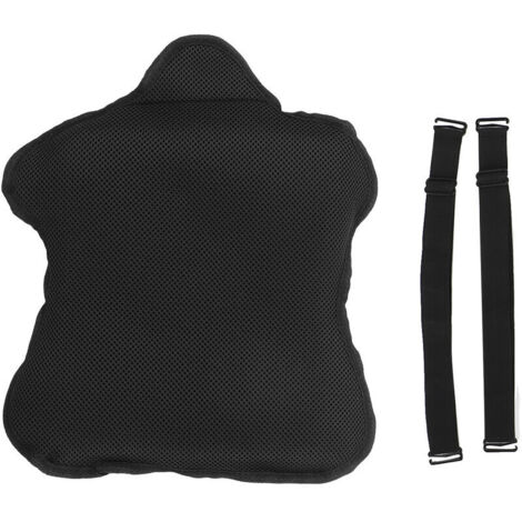 Jeffergarden Motorcycle Gel Seat Cushion Mesh Cover Shock Absorbing Breathable Cooling Seat Cushion for Motorcycle Parts