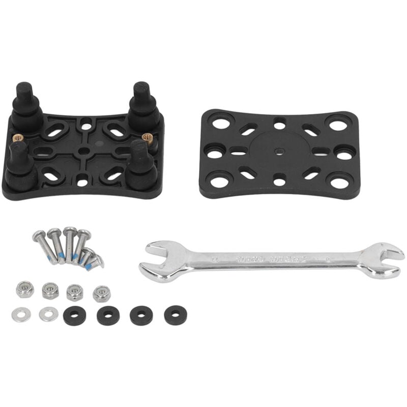 Image of Jeffergarden Motorrad Mobiltelefonhalter Stoßdämpfer -Halterung Puffer Schwarz für ATV UTV