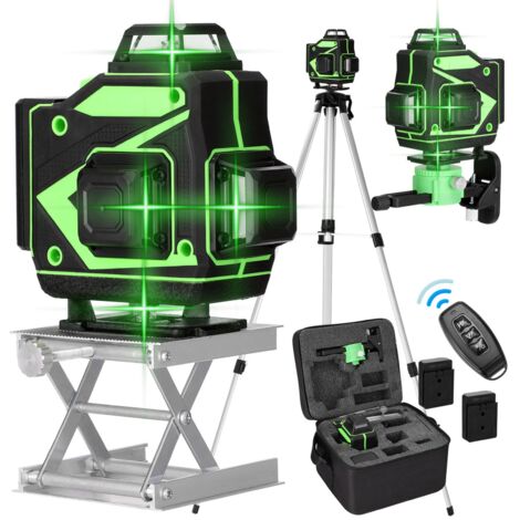 Jeffergarden Multi-function 16-line level, vertical and horizontal, with 3° self-leveling function