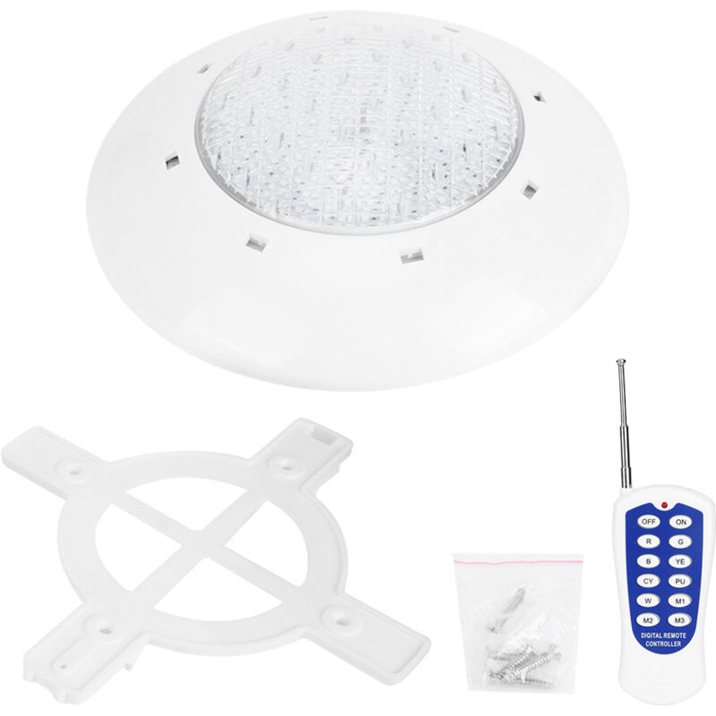 Jeffergarden Mur lumineux subaquatique de piscine avec télécommande, 460 LED, 45 W, couleurs changeantes
